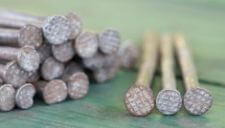 a nail for potato battery